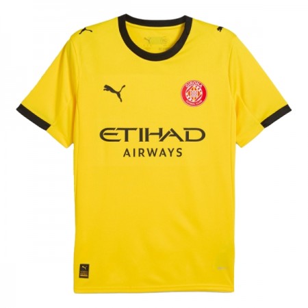 Camisolas Girona 2º Equipamento Alternativa 2025-26 Manga Curta